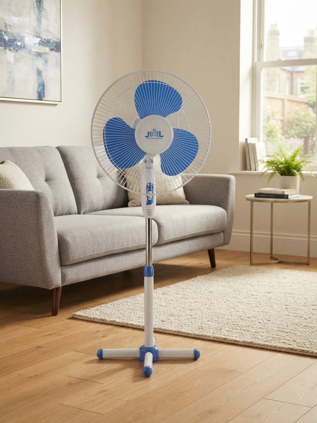 JML Standventilator – Erfrischung trifft auf modernes Design - 2 Stück