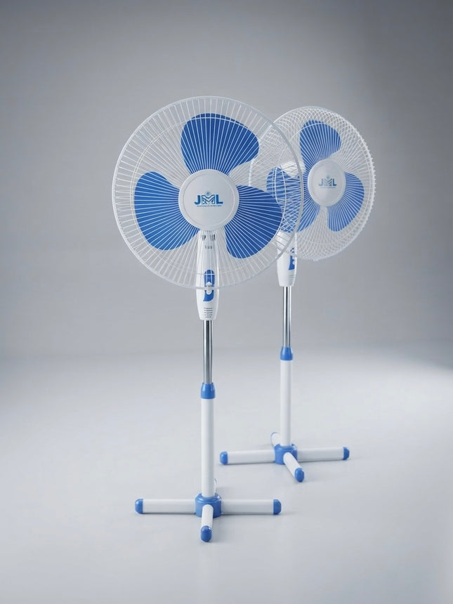JML Standventilator – Erfrischung trifft auf modernes Design - 2 Stück