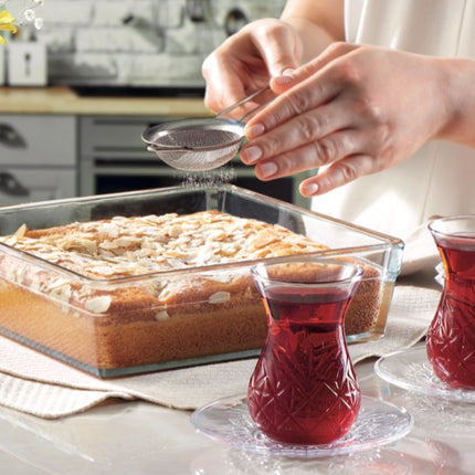 Pasabahce TIMELESS Türkische Teegläser 18-teilig mit Löffel