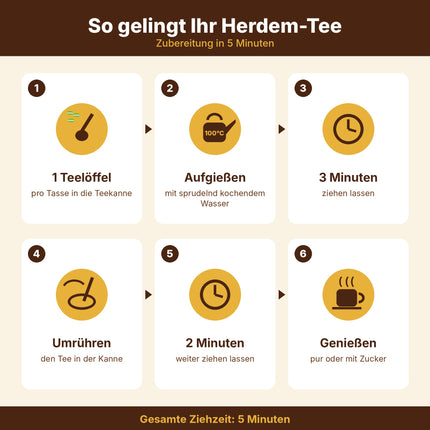 Herdem Ceylon Tee OP1 – Schwarzer Tee lose, 900 g – 100 % reiner Ceylon-Tee mit Earl Grey Aroma, abgepackt in Sri Lanka