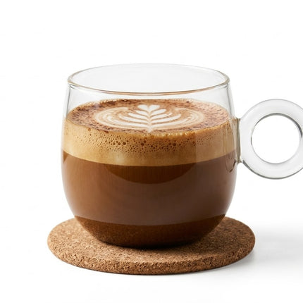MULEX Stylische Kaffeegläser MS533 2er Set 300ml