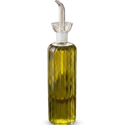 JOY Elegante Ölflasche Olivenöl Spender Glas 500 ml