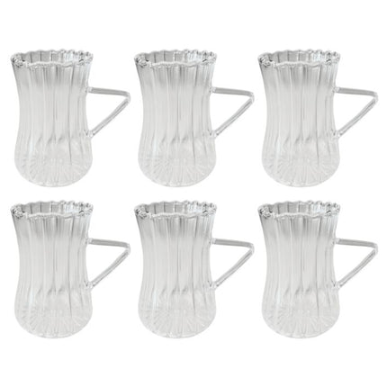 MULEX Stylische Trinkgläser MS476 6er Set 200 ml