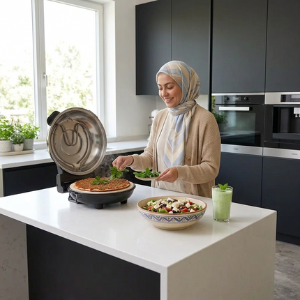 Mulex TASFIRIN Steinofen Pizza-Maker Lahmacun-Maker CREME