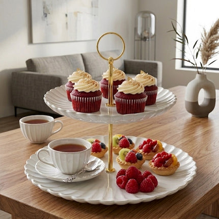 BRICARD PARIS Premium Etagere 2-Stufig 28 cm