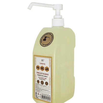 PEREJA Zitronen Duftwasser "Kolonya" 1 Liter SPRÜHFLASCHE