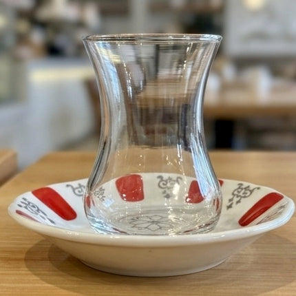 Türkische PORZELLAN Untersetzer für Teegläser 11 cm – CiCi HOME