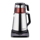 Korkmaz Prosense GLAS & EDELSTAHL Teekocher SCHWARZ 1,0L - 1,8L