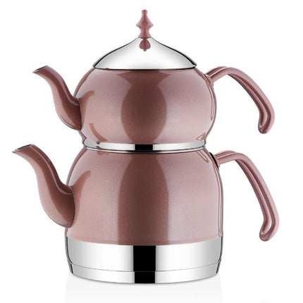 Korkmaz RENA A226-02 Rosegold Design Türkische Teekanne Induktion