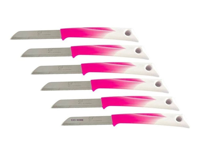 Solingen-Messer-Weiss-rosa-6er-Set-1