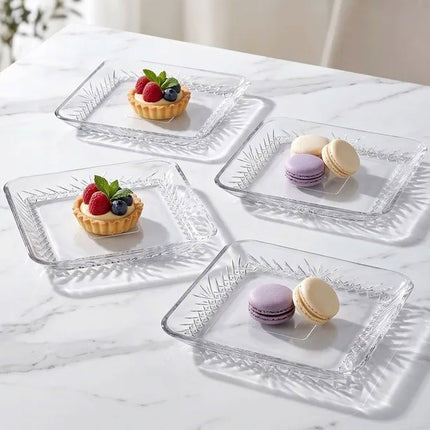 Pasabahce TIMELESS 54843 Kuchenteller 2er Set 15x15 cm