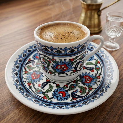 TOPKAPI Traditionelle Türkische Mokkatassen 6er Set