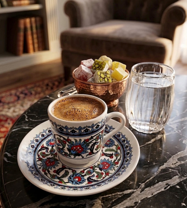 TOPKAPI Traditionelle Türkische Mokkatassen 6er Set