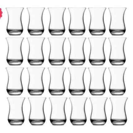 Pasabahce AIDA Türkische Teegläser 24-teilig SPARPAKET 160 ml