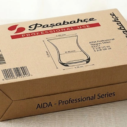 Pasabahce AIDA Türkische Teegläser 24-teilig SPARPAKET 160 ml