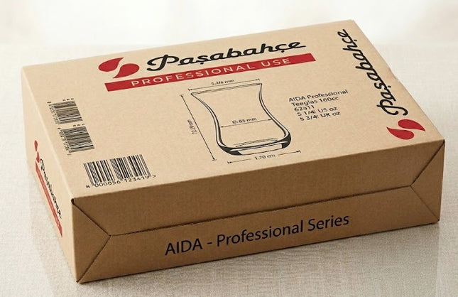 Pasabahce AIDA Türkische Teegläser 24-teilig SPARPAKET 160 ml