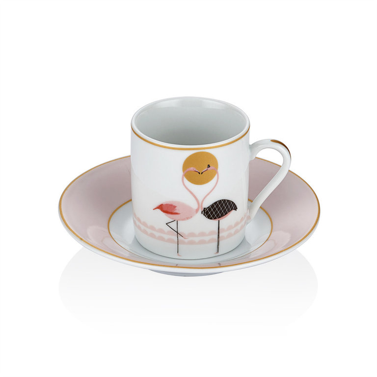 ny-flamingo-01-b Bernardo Espressotassen Mokkatassen FLAMINGO Design 6er Set