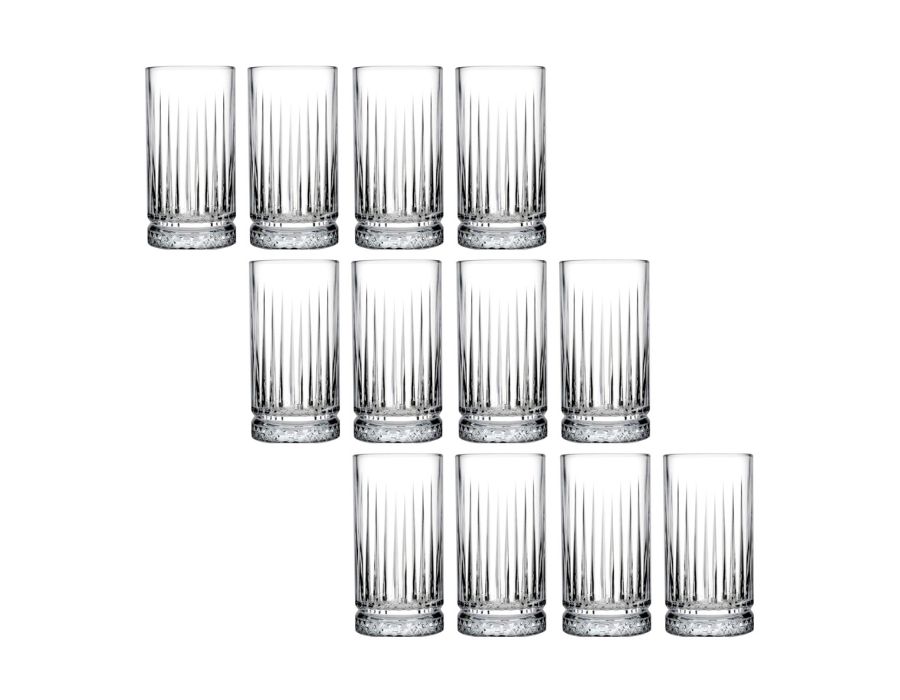 Elysia-520125-12er Pasabahce ELYSIA 520125 Wassergläser Lang 280 ml 12er Set