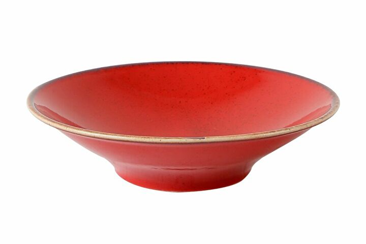 04ALM002759-seasons-kirmizi-cukur-tabak-19cm-636604429810284663 Porland SEASONS Rot Tiefer Teller 20 cm x 5 cm