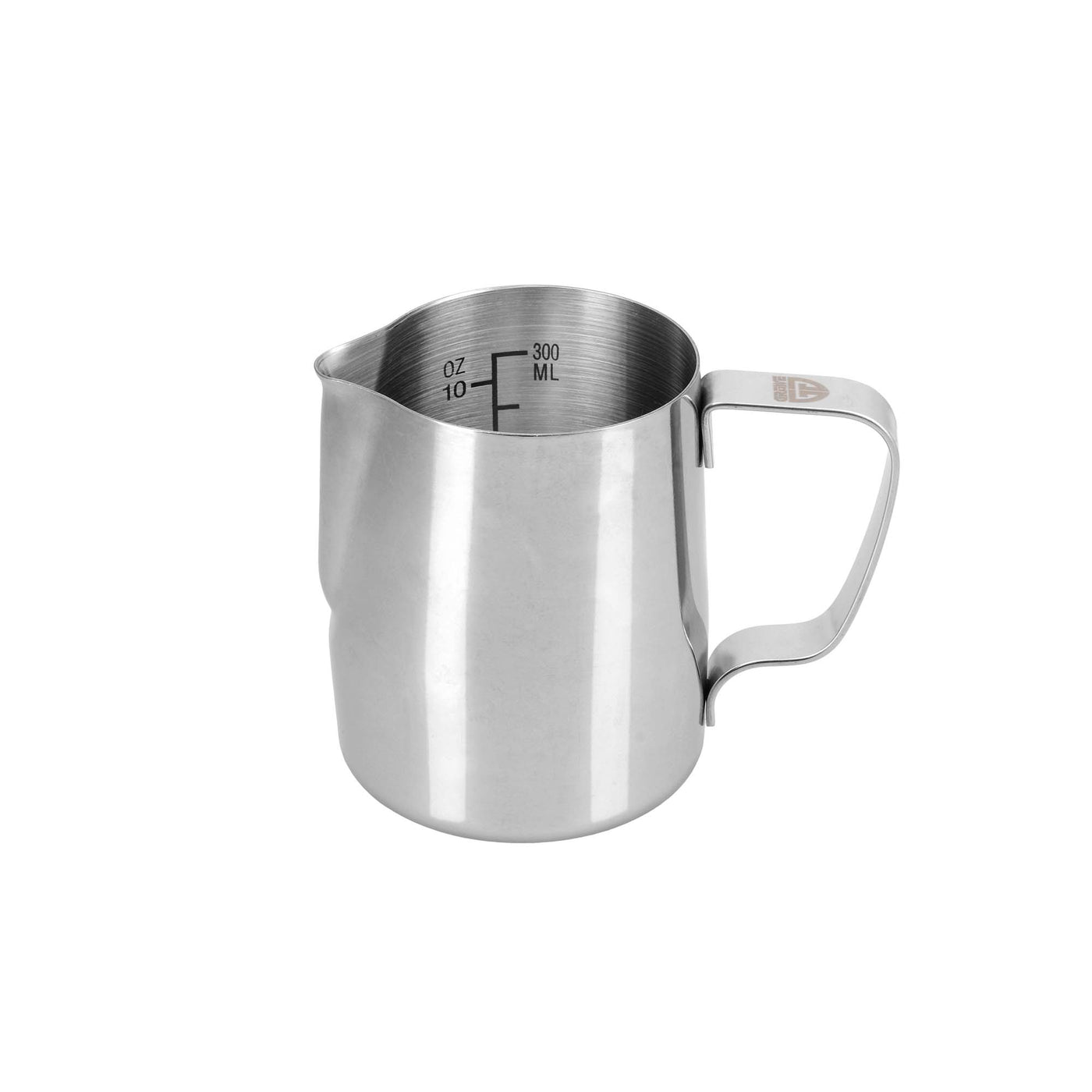 Messbecher-Edelstahl-350 GRÄWE Edelstahl Messbecher Messbechälter 350ml mit Griff