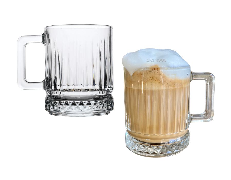 ELYSIA-55432-d Pasabahce ELYSIA 55432 Henkelbecher 250 ml 2er Set