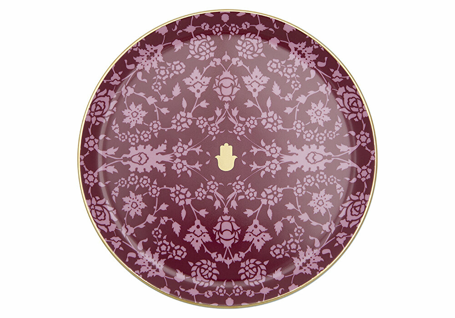 637444842864989339 Porland GLAMOROUS Fuchsia Servierteller 24 cm