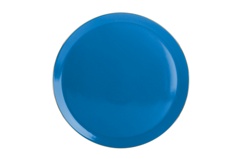 Platzteller Pizzateller 32cm Hellblau MOROCCO von Porland