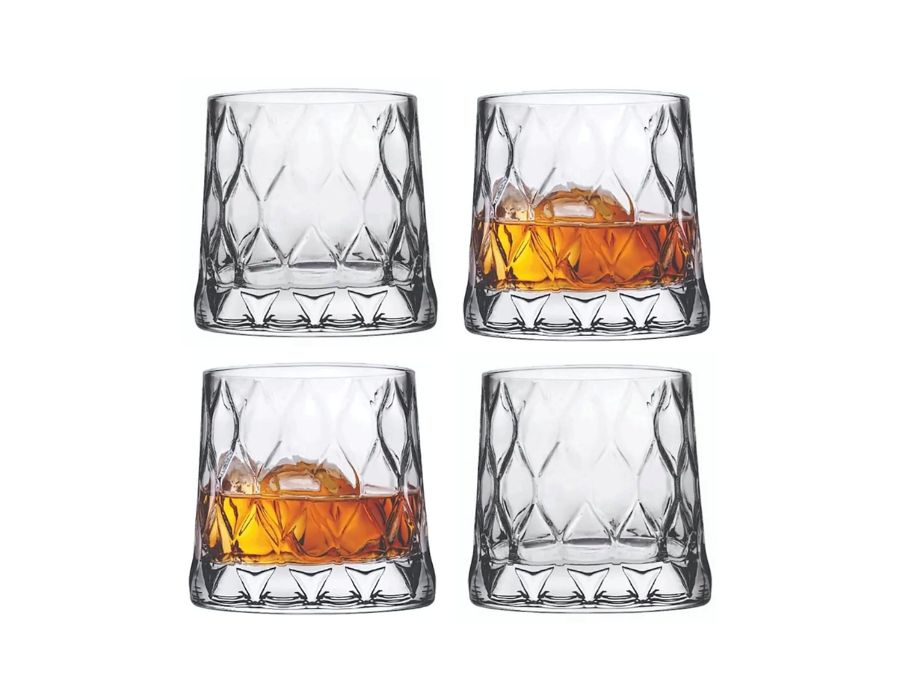 LEAFY-420194-c Pasabahce LEAFY 420194 Wasserglas Whiskey Glas 300 ml 4er Set