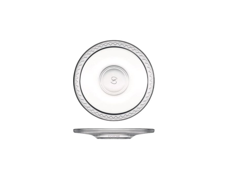 ETNIK-54611-Untersetzer-1 Pasabahce ETNIK 54611 Glas Untersetzer für Teegläser 6 Stück