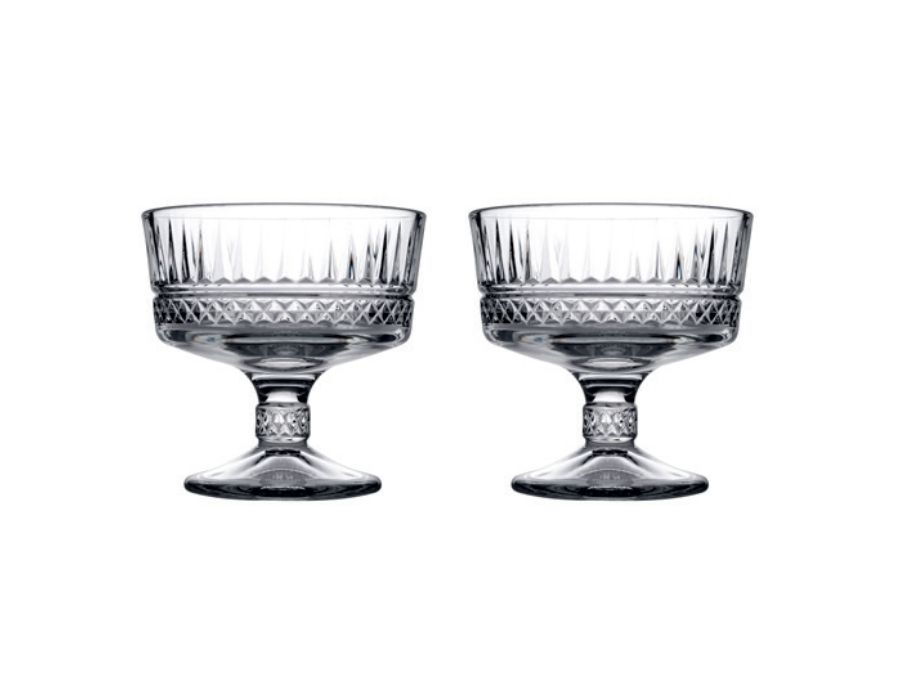 Pasabahce-43736-c Pasabahce ELYSIA 51749 Eisbecher Dessertschale 250 ml 2er Set