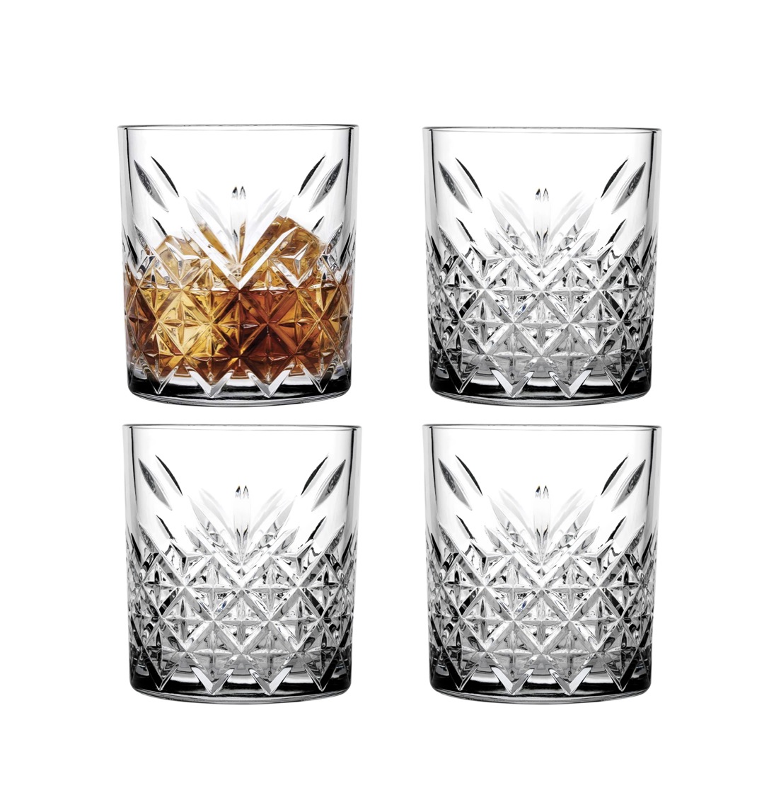timeless-52790-b Pasabahce TIMELESS 52790 Wassergläser Kurz 345 ml 4er Set