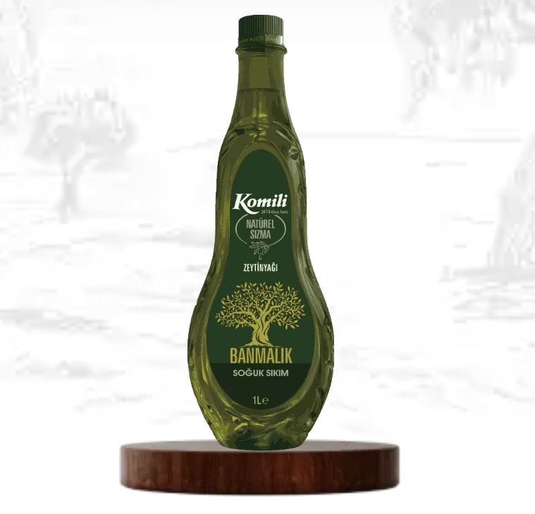 Komili-BANMALIK-1 Komili BANMALIK Olivenöl Extra Virgin 500 ml Glasflasche