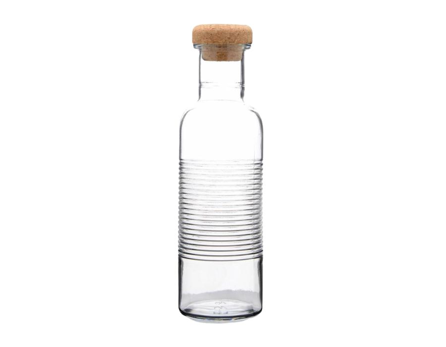 Hoop-80352-a Pasabahce HOOP 80352 Stylische Karaffe mit Deckel 1 Liter