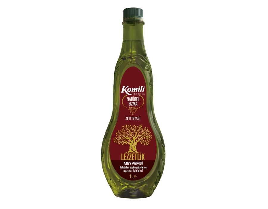 komili-500-d-2 Komili LEZZETLIK Olivenöl Extra Virgin 500 ml Glasflasche