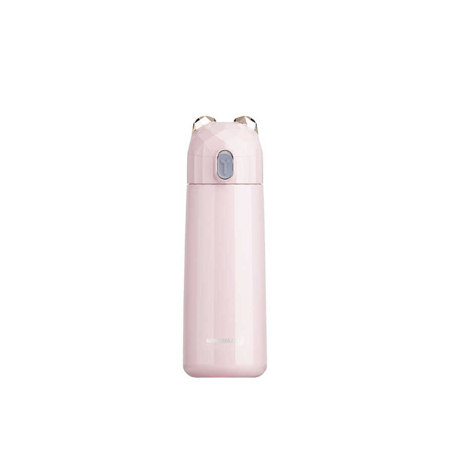 a743-01-bambino-plus-cocuk-matarasi-350-ml-pembe-a743-01-cocuk-matarasi-7376-82-B Korkmaz BAMBINO A743-01 ROSA Isolierflasche Trinkflasche Edelstahl 350 ml