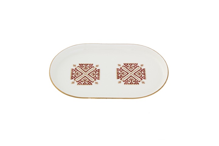 637510512329003974FAcvhgHgYOvtR Porland ARABESQUE Design6 Ovale Servierplatte 18 cm
