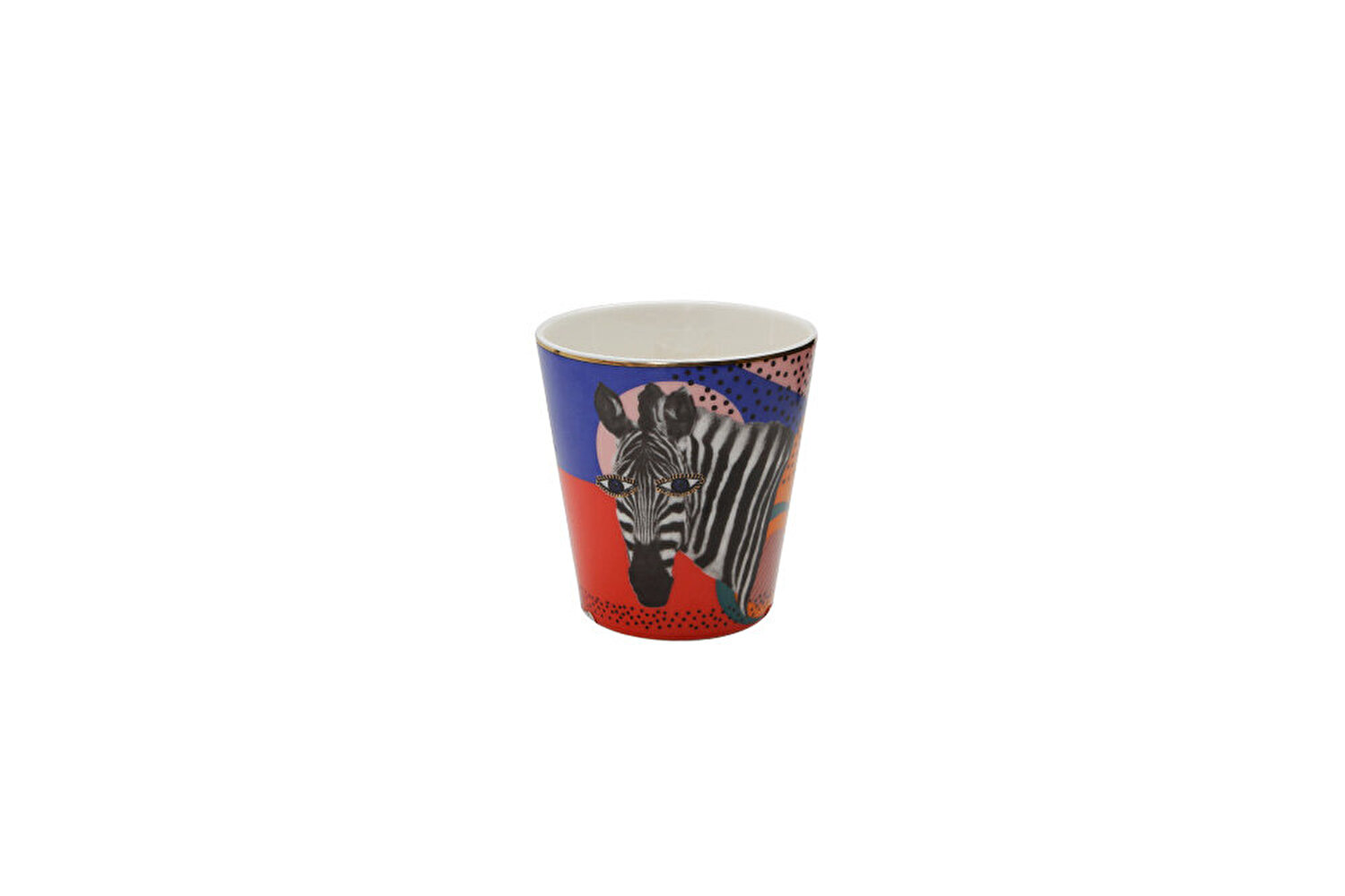 637075057100577773 Porland WILD LIFE Zebra Kaffeebecher 320 ml