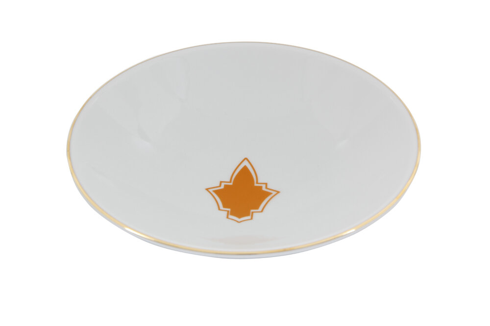 637126910002115927 Suppenteller Tief Orange MOROCCO 20 cm von Porland