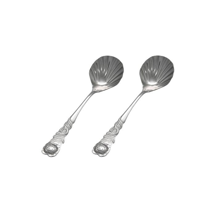 23001_Product_x700 Zuckerlöffel Rosendekor 2 Stück