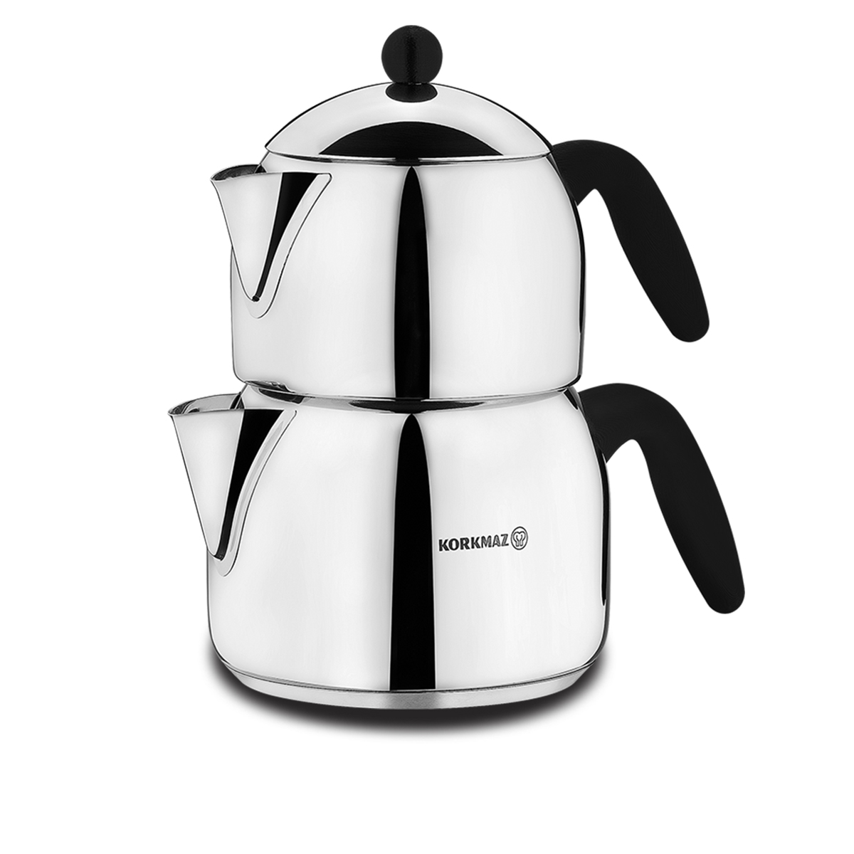 korkmaz-orbit-mega-caydanlik-takimi-a039-caydanlik-10036-87-B Korkmaz ORBIT MEGA A039 Große Teekanne 1,8 L und 3,2 L Induktion