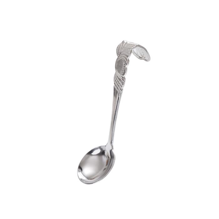 49915_Product_x700 Ostfriesischer Sahnelöffel Zuckerlöffel, gebogen, Rosendekor