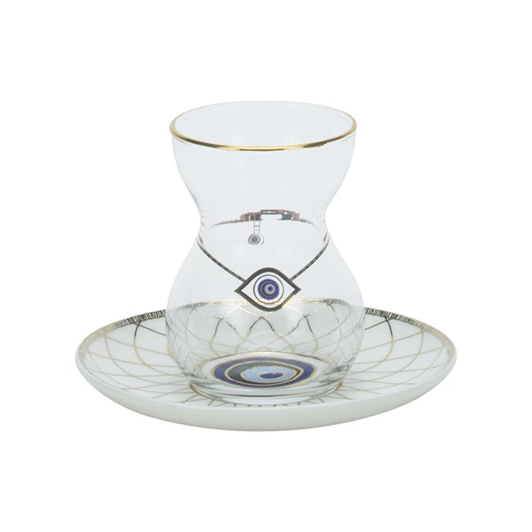 3021-0098_1 NAZAR Design Teegläser Set 12-teilig 6 Personen Set