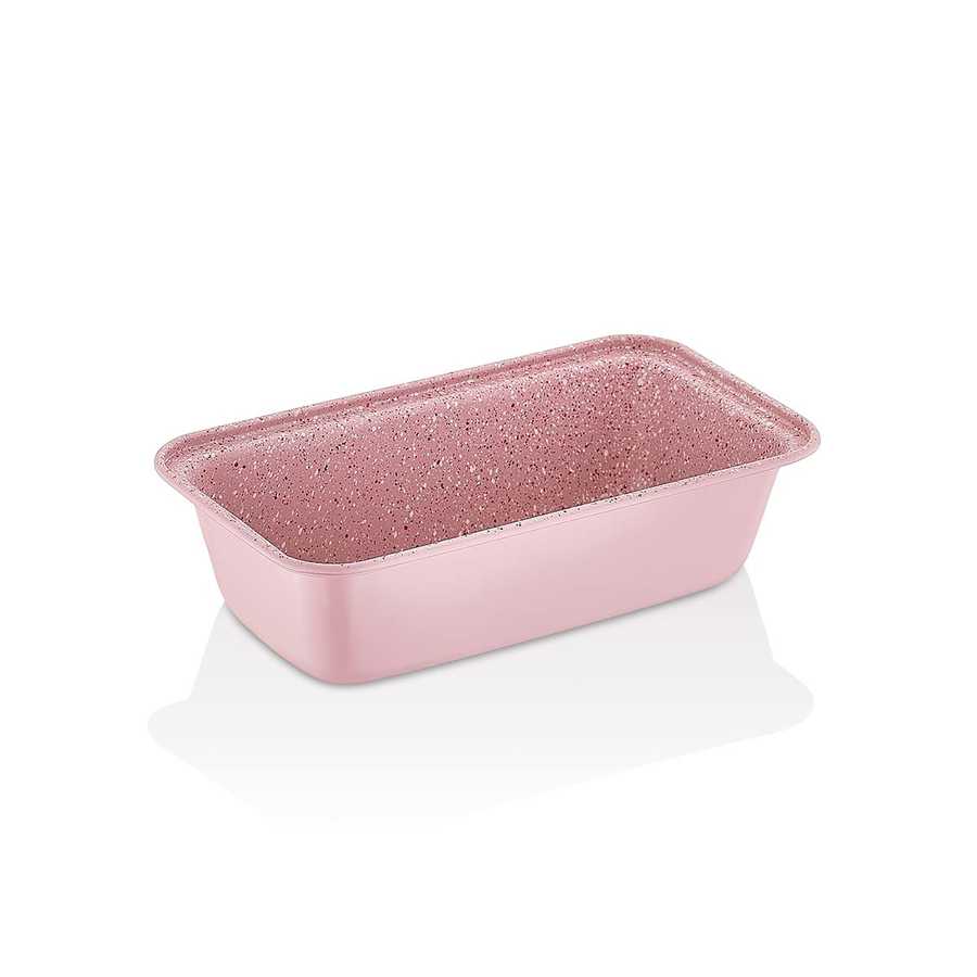 Korkmaz Torta Rosa Granit Mini Backform Rechteckig A765 - 2er Set