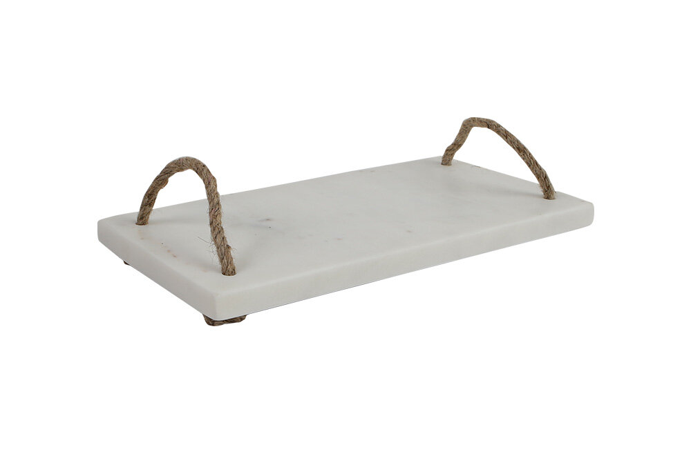 04STY003432 Porland PATNA MARMOR Serviertablett 15x30cm