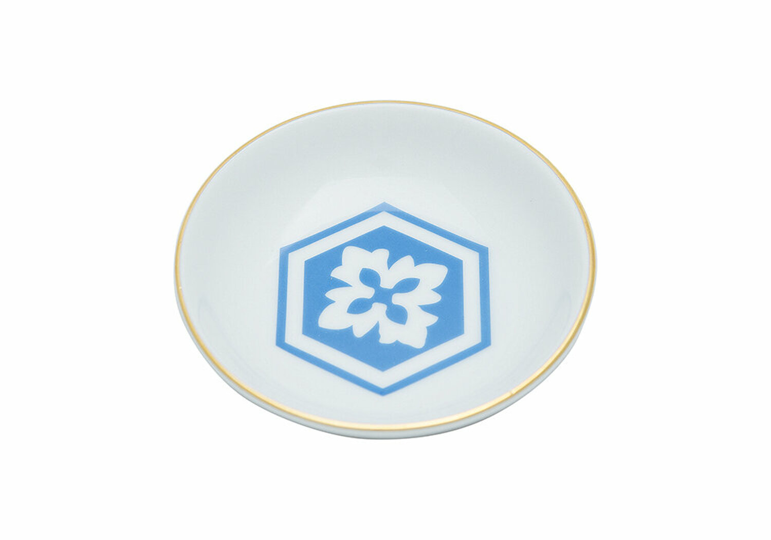 04A-P021473-b Mini-Schale MOROCCO Design2 Hellblau 10x2cm Porland