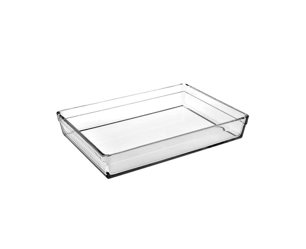 Borcam-59324 BORCAM PREMIUM 59324 Rechteckig Glas Auflaufform Backform 29x20x6 cm