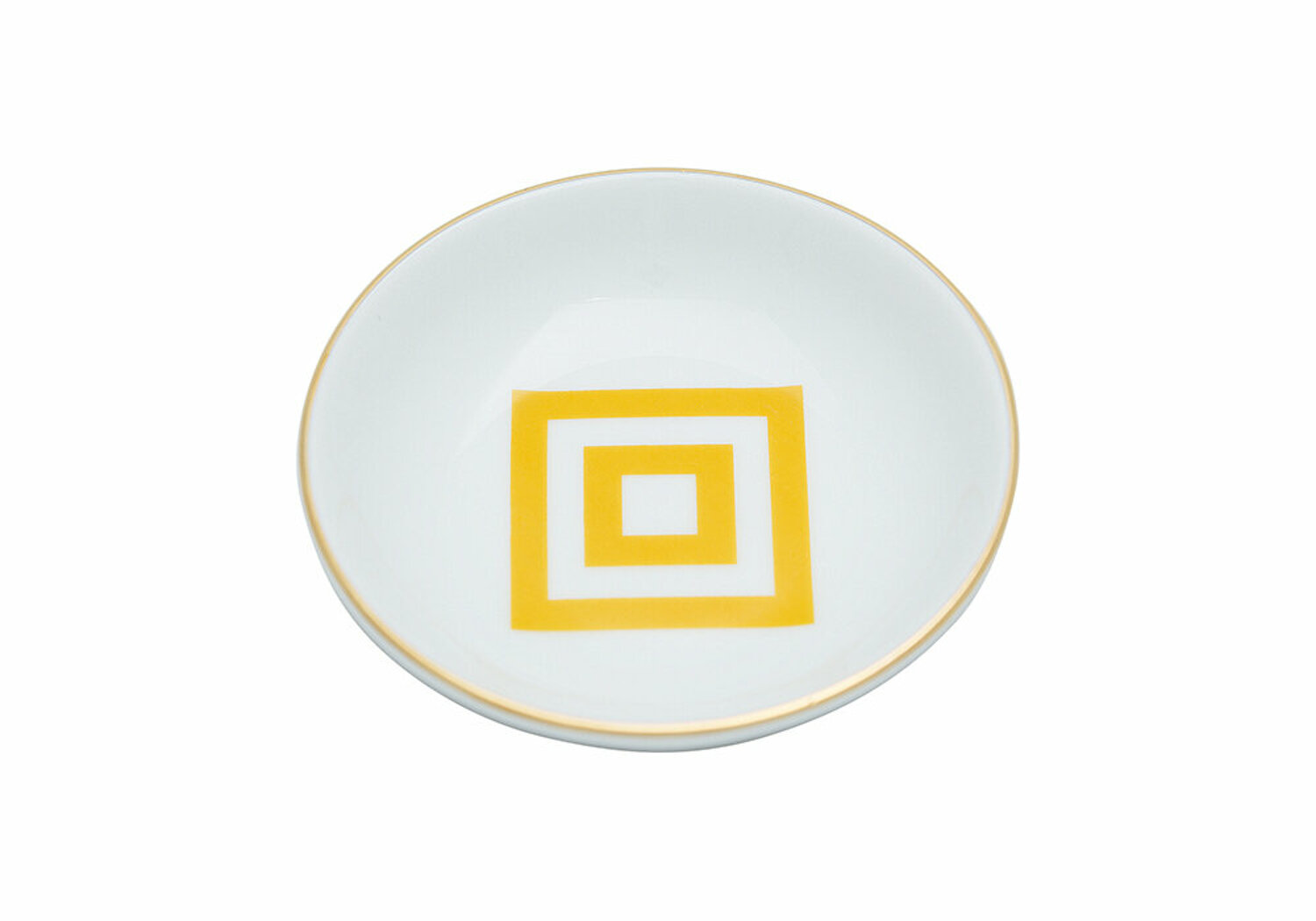 04A-P021477-b Mini-Schale MOROCCO Design4 Gelb 10x2cm Porland