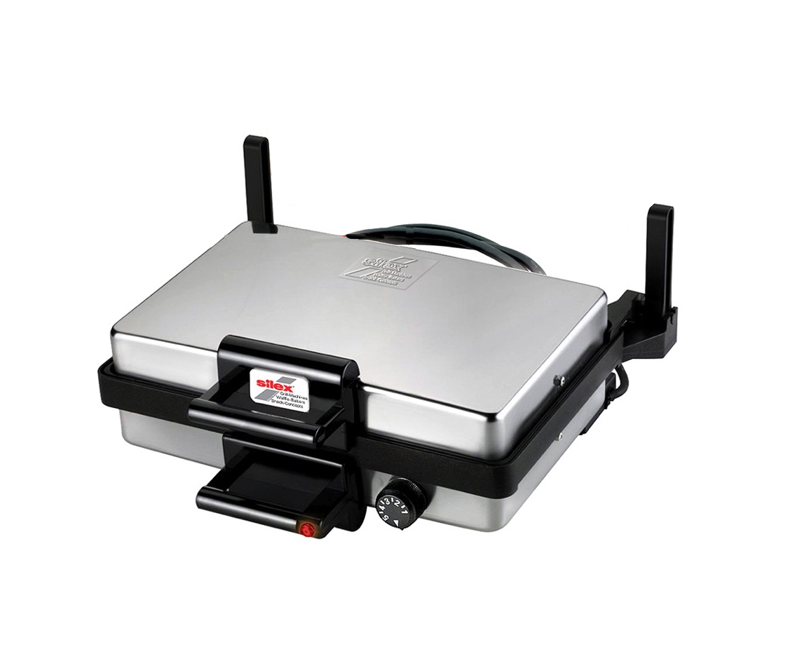 Silex-Produktbild-1 SILEX Multigrill Kontaktgrill Silber