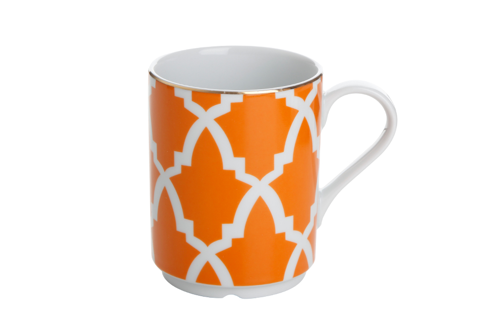 04A-P018893 Porland MOROCCO Kaffeebecher ORANGE 325ml