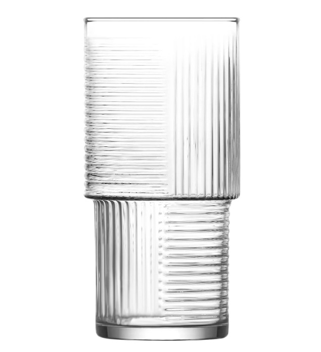 LAV-HELEN-1 LAV HELEN Stylische Trinkgläser Lang 400 ml 6er Set